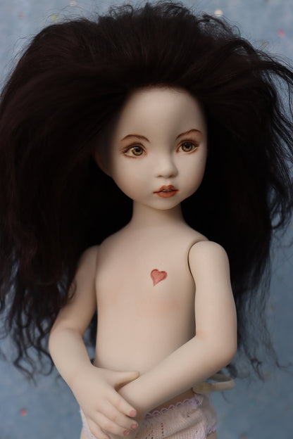 Madeline - OOAK - 12" Porcelain Doll - from Dianna Effner mold - MAFD