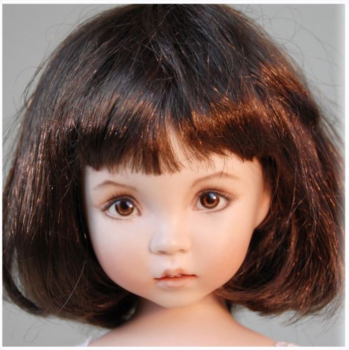 Madeline - 12" - Porcelain Doll Kit - from Dianna Effner mold