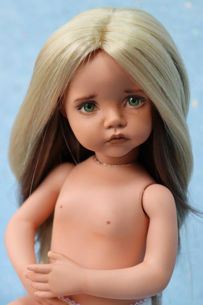 Molly - OOAK - 11" Porcelain Doll - from Dianna Effner mold - MAFD