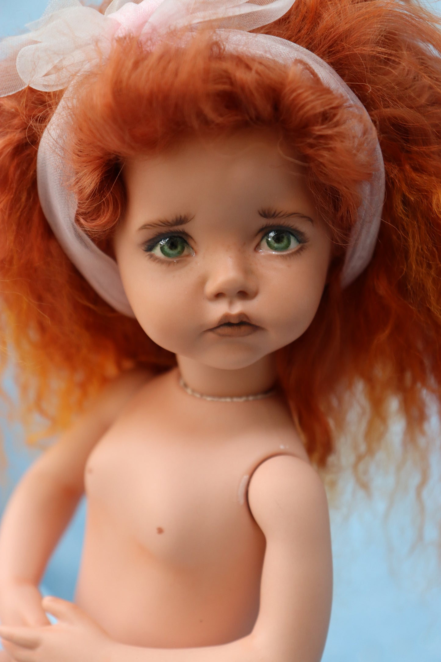 Molly - OOAK - 11" Porcelain Doll - from Dianna Effner mold - MAFD