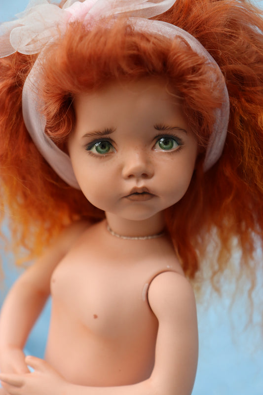 Molly - OOAK - 11" Porcelain Doll - from Dianna Effner mold - MAFD