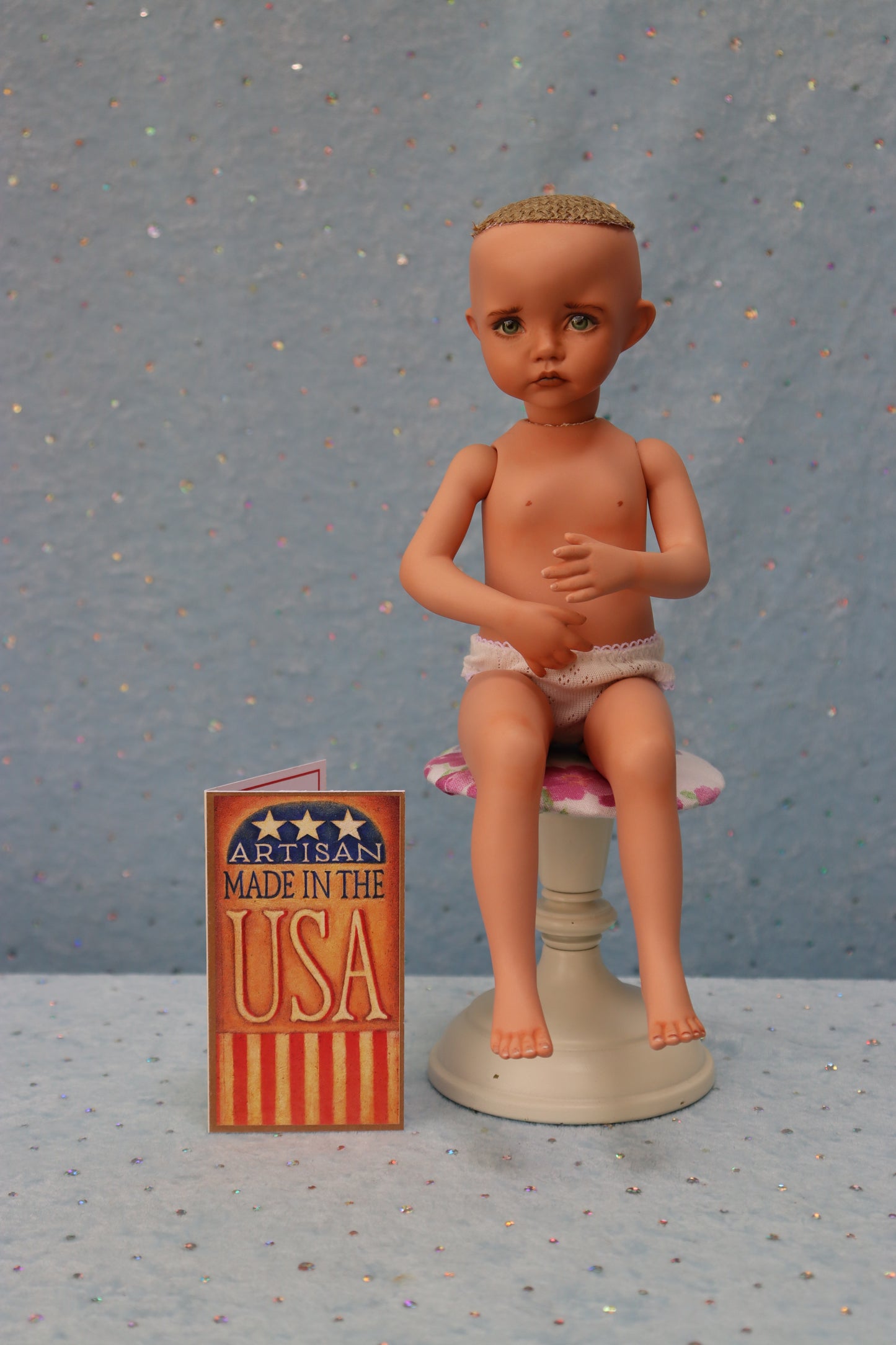 Molly - OOAK - 11" Porcelain Doll - from Dianna Effner mold - MAFD