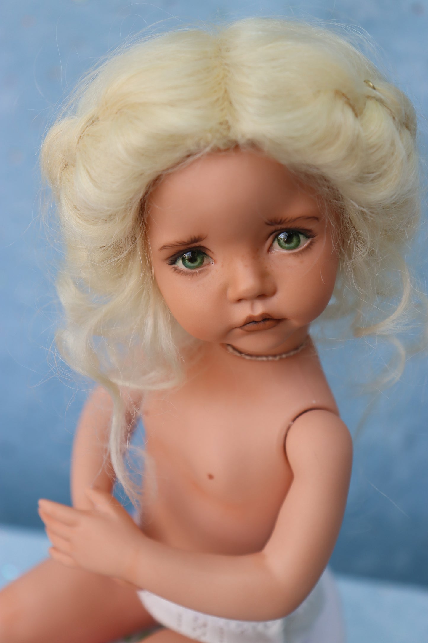 Molly - OOAK - 11" Porcelain Doll - from Dianna Effner mold - MAFD