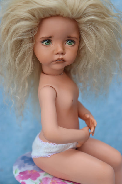 Molly - OOAK - 11" Porcelain Doll - from Dianna Effner mold - MAFD