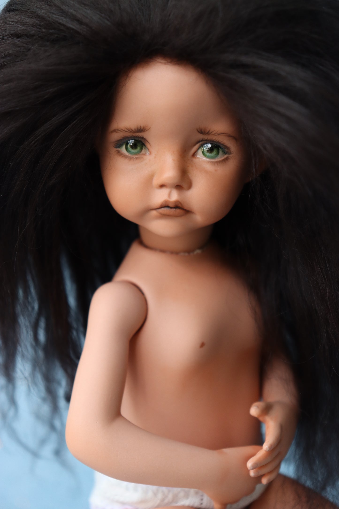 Molly - OOAK - 11" Porcelain Doll - from Dianna Effner mold - MAFD