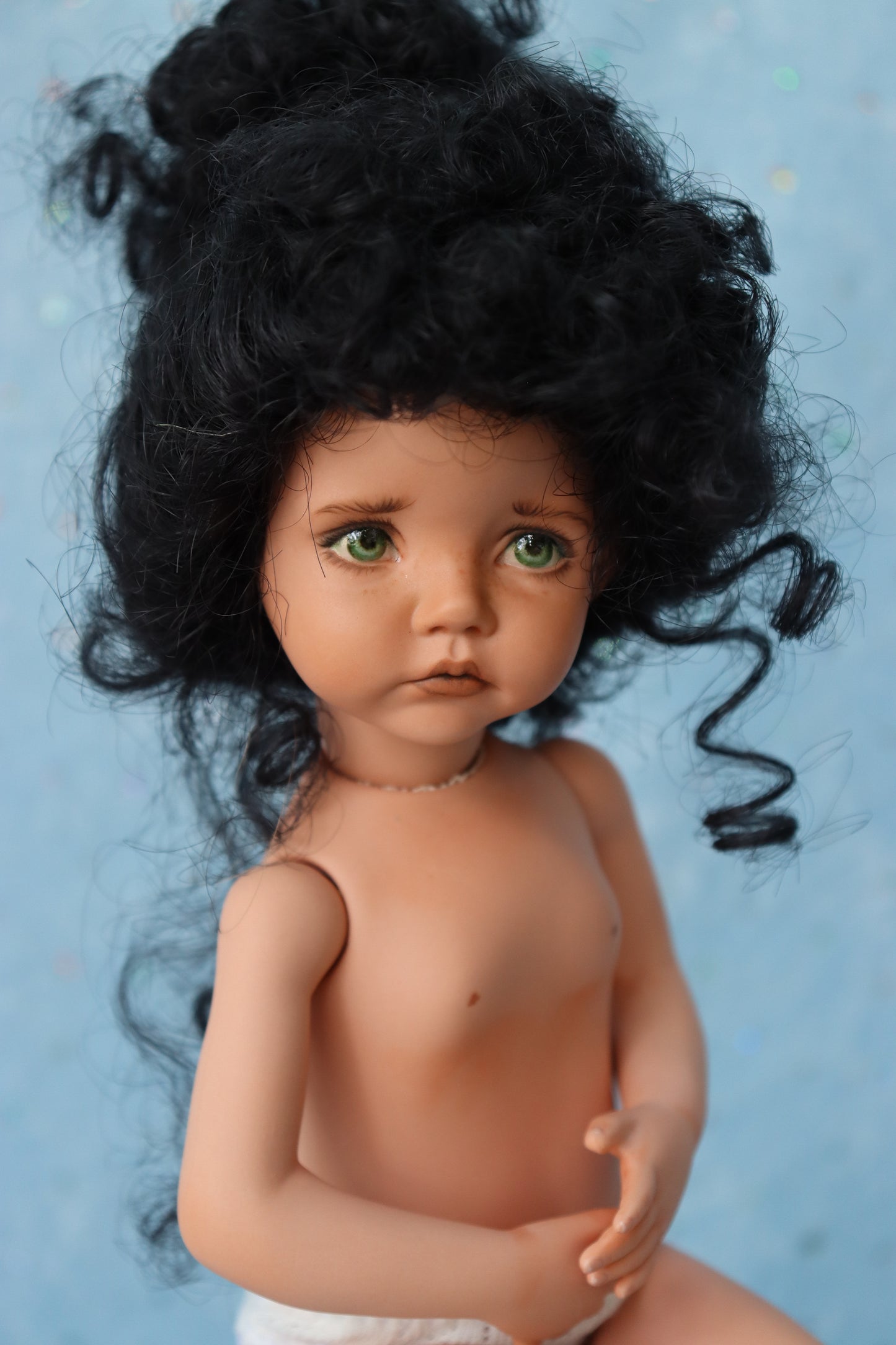 Molly - OOAK - 11" Porcelain Doll - from Dianna Effner mold - MAFD