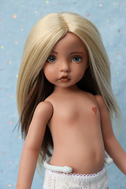 Nicole - OOAK - 12" Porcelain Doll - from Dianna Effner mold Expressions - MAFD