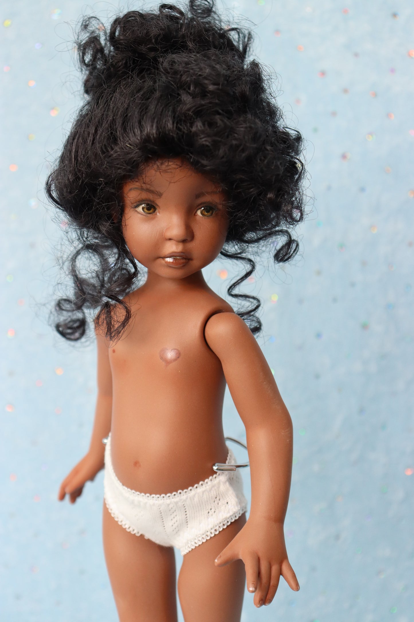 Olivia - OOAK - 12" Porcelain Doll - from Dianna Effner mold - MAFD