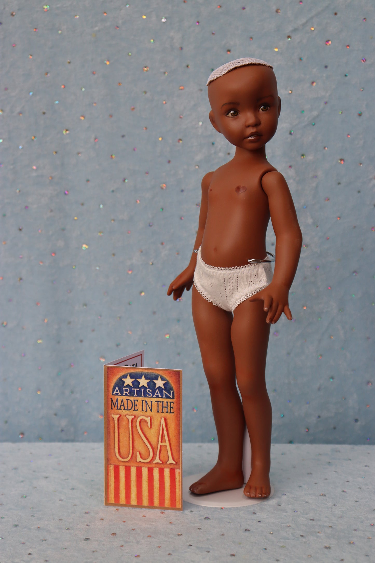 Olivia - OOAK - 12" Porcelain Doll - from Dianna Effner mold - MAFD