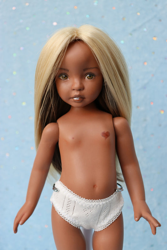 Olivia - OOAK - 12" Porcelain Doll - from Dianna Effner mold - MAFD