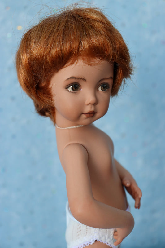 Portrait 1 - OOAK - 11" Porcelain Doll - from Dianna Effner mold - MAFD