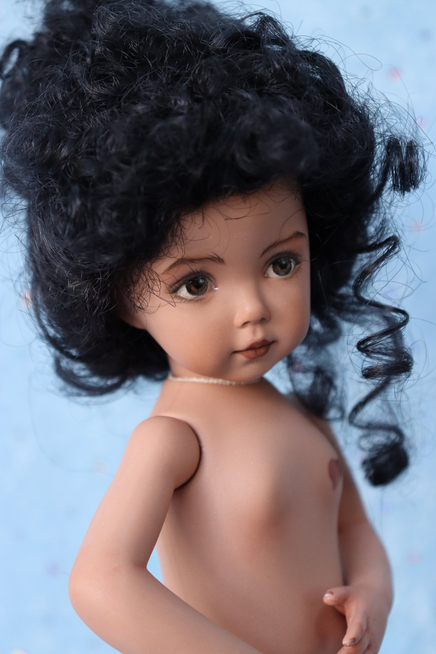 Portrait 1 - OOAK - 11" Porcelain Doll - from Dianna Effner mold - MAFD