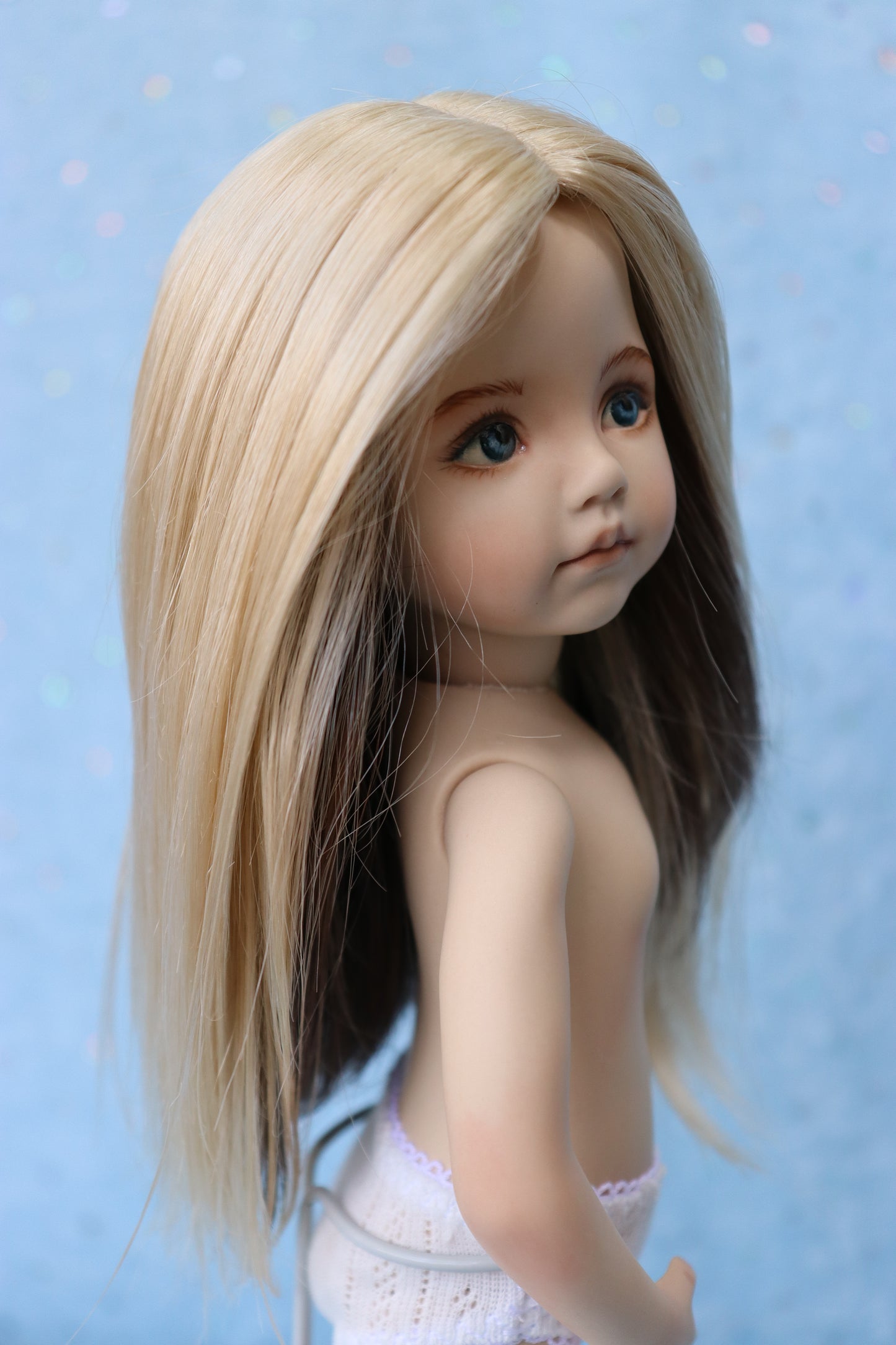 Portrait 10 - OOAK - 11" Porcelain Doll - from Dianna Effner mold - MAFD