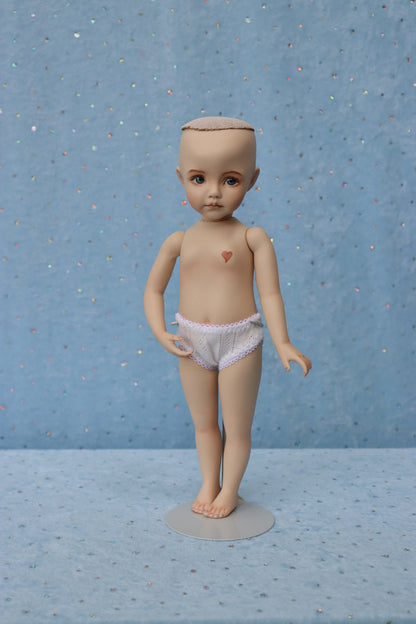 Portrait 10 - OOAK - 11" Porcelain Doll - from Dianna Effner mold - MAFD