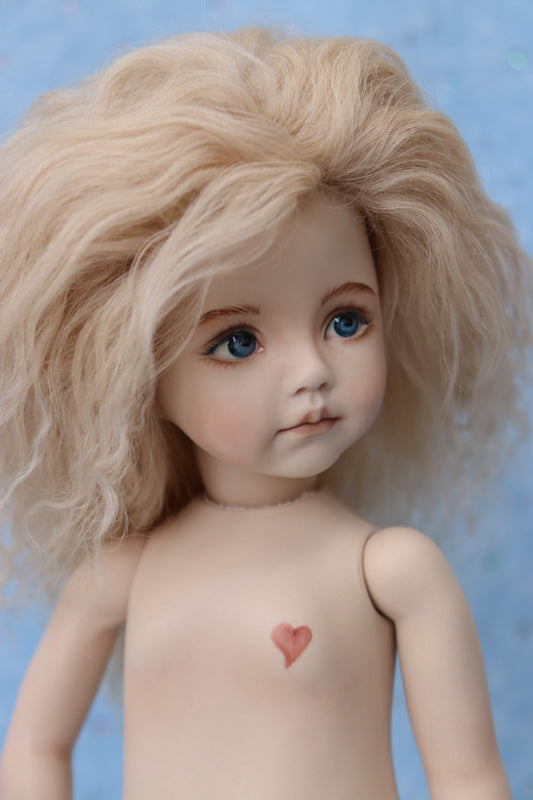 Portrait 10 - OOAK - 11" Porcelain Doll - from Dianna Effner mold - MAFD