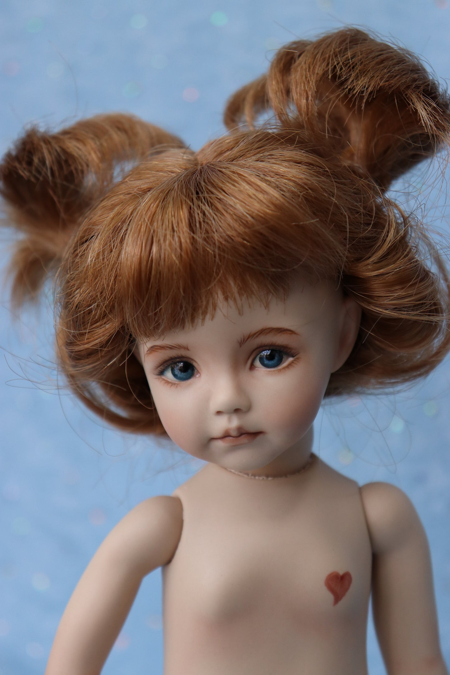 Portrait 10 - OOAK - 11" Porcelain Doll - from Dianna Effner mold - MAFD