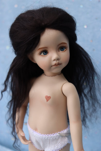 Portrait 10 - OOAK - 11" Porcelain Doll - from Dianna Effner mold - MAFD