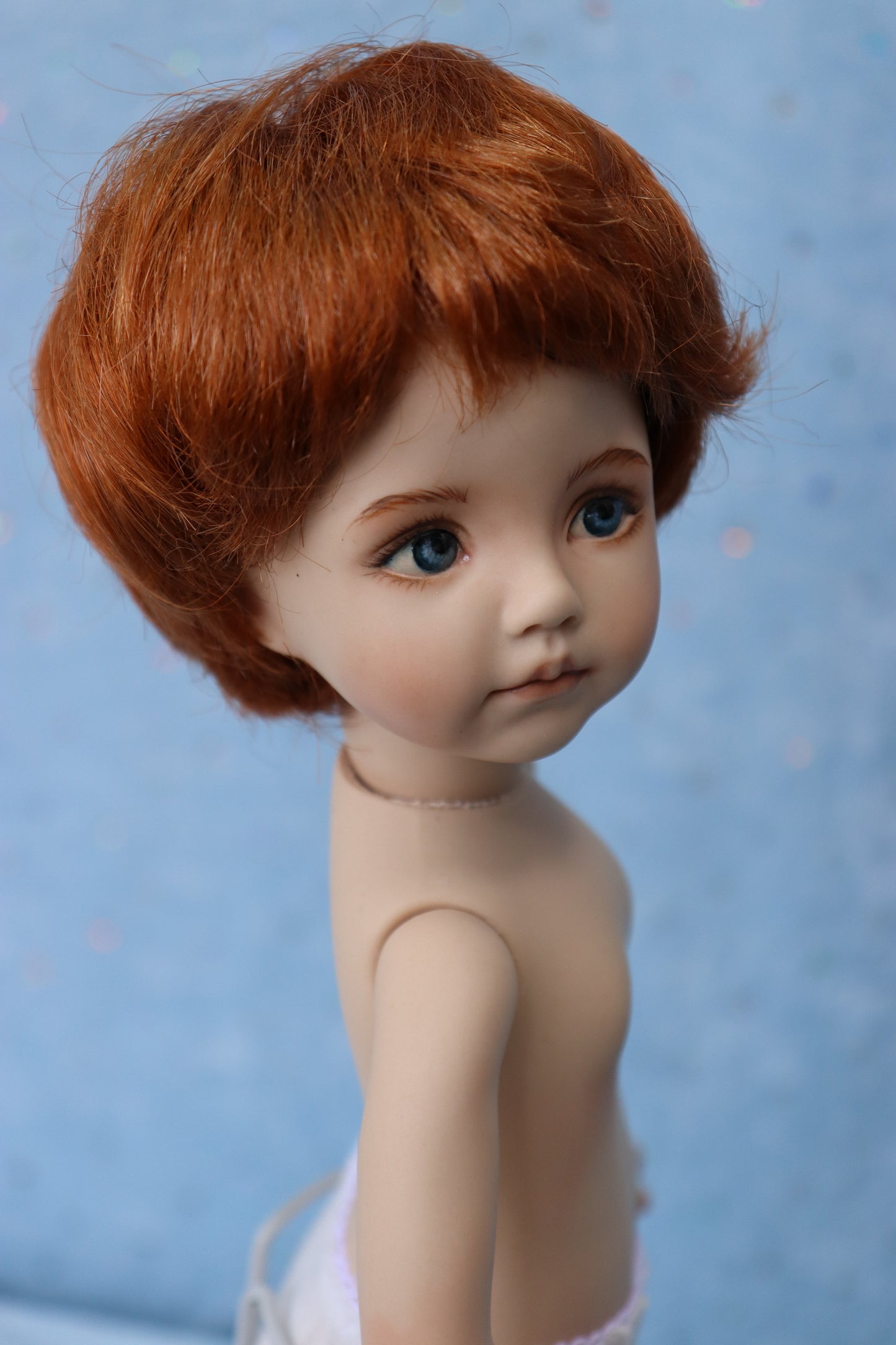 Portrait 10 - OOAK - 11" Porcelain Doll - from Dianna Effner mold - MAFD