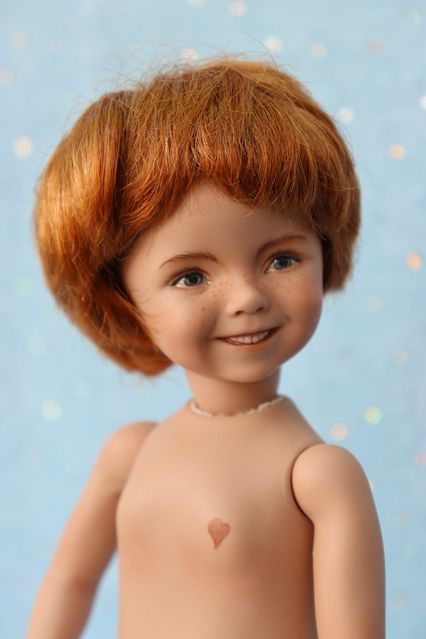 Portrait 2 - OOAK - 11" Porcelain Doll - from Dianna Effner mold - MAFD