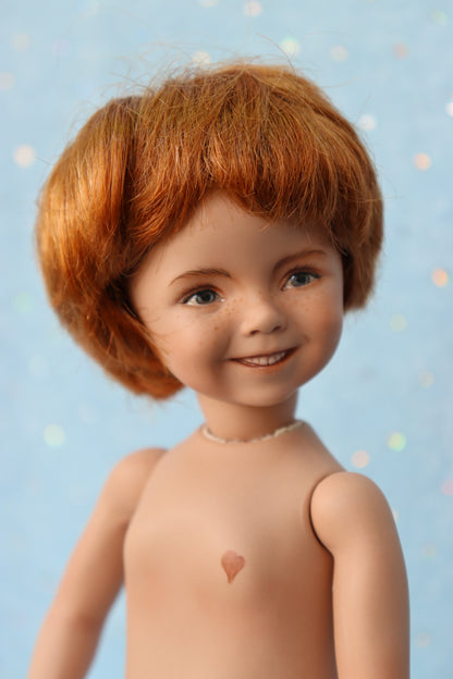 Portrait 2 - OOAK - 11" Porcelain Doll - from Dianna Effner mold - MAFD