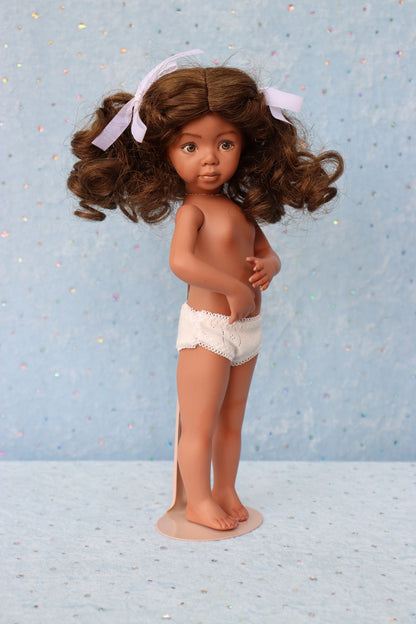 Portrait 9 - OOAK - 11" Porcelain Doll - from Dianna Effner mold - MAFD