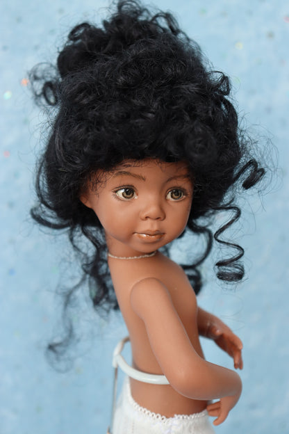 Portrait 9 - OOAK - 11" Porcelain Doll - from Dianna Effner mold - MAFD
