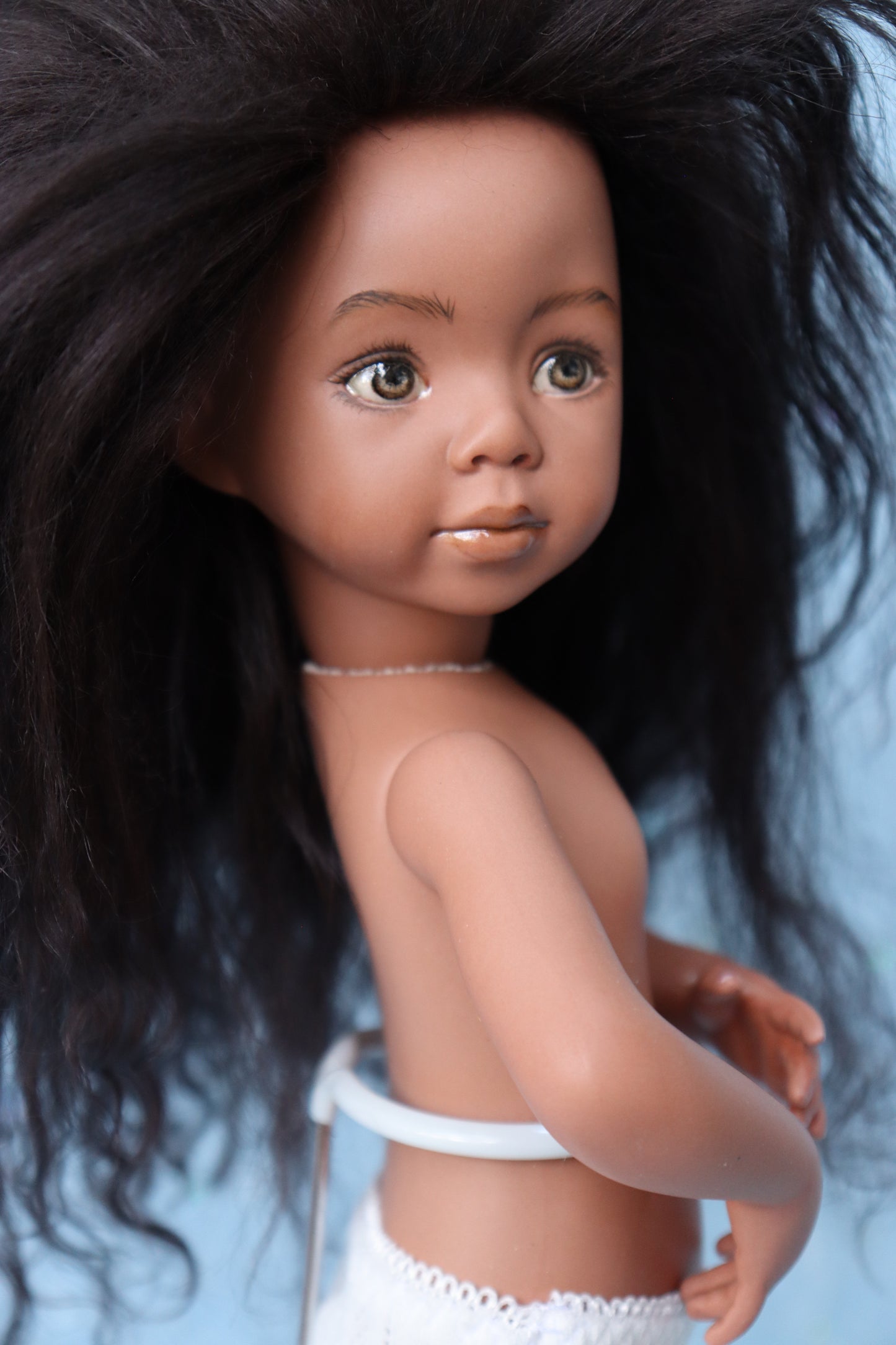 Portrait 9 - OOAK - 11" Porcelain Doll - from Dianna Effner mold - MAFD