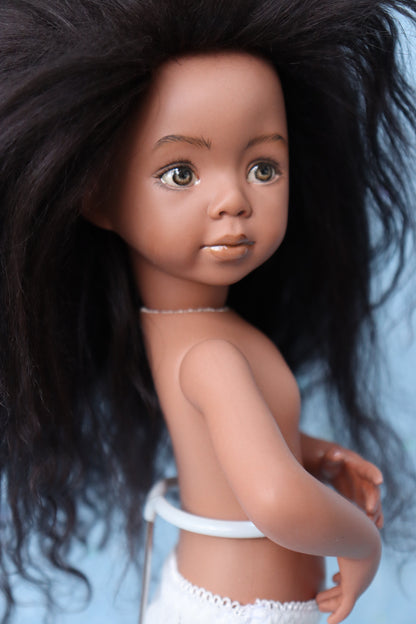 Portrait 9 - OOAK - 11" Porcelain Doll - from Dianna Effner mold - MAFD