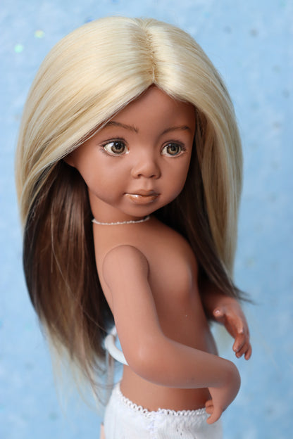 Portrait 9 - OOAK - 11" Porcelain Doll - from Dianna Effner mold - MAFD