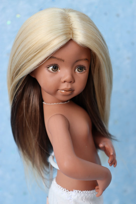 Portrait 9 - OOAK - 11" Porcelain Doll - from Dianna Effner mold - MAFD