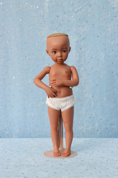 Portrait 9 - OOAK - 11" Porcelain Doll - from Dianna Effner mold - MAFD