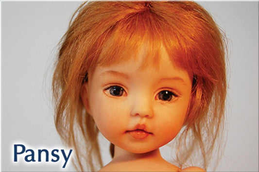 Pansy - 8" - Porcelain Doll Kit - from Dianna Effner mold