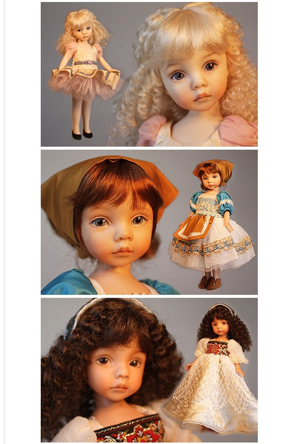 Penny - 8" - Porcelain Doll Kit - from Dianna Effner mold