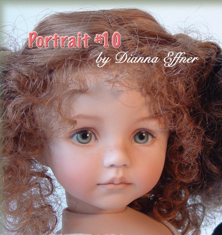 Portrait #10 - 10" - Porcelain Doll Kit - from Dianna Effner mold