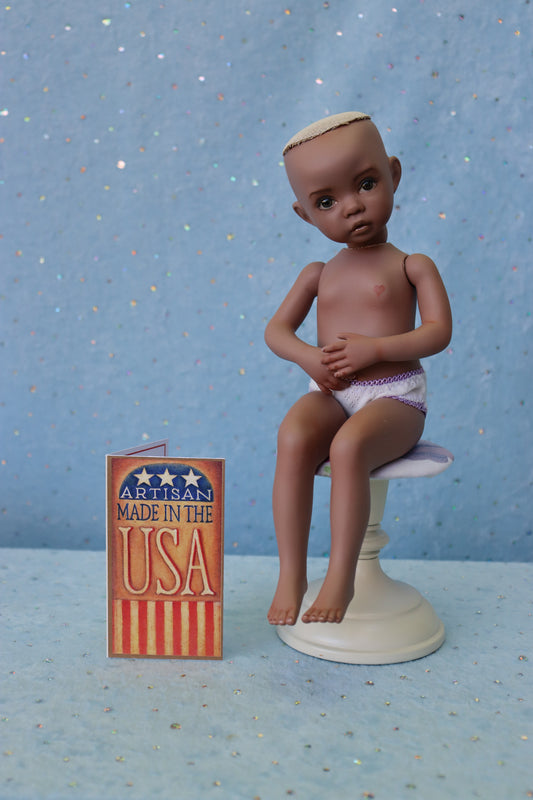 Precious - OOAK - 11" Porcelain Doll - from Dianna Effner mold - MAFD