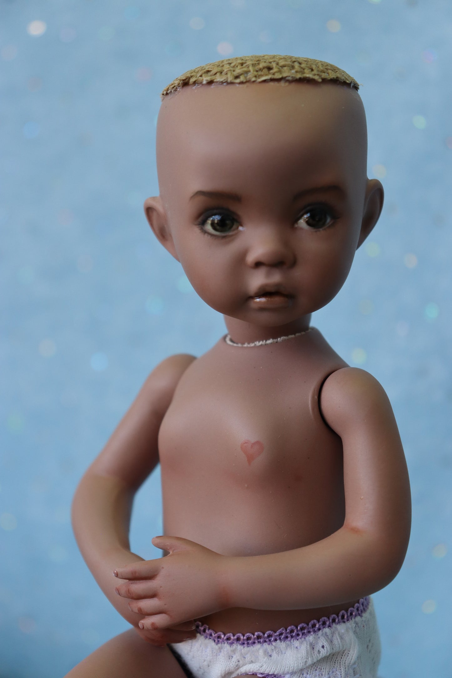 Precious - OOAK - 11" Porcelain Doll - from Dianna Effner mold - MAFD