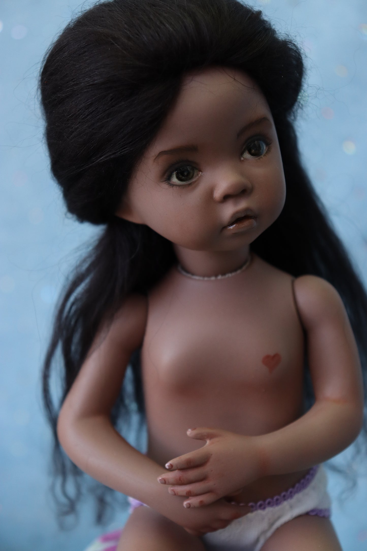 Precious - OOAK - 11" Porcelain Doll - from Dianna Effner mold - MAFD