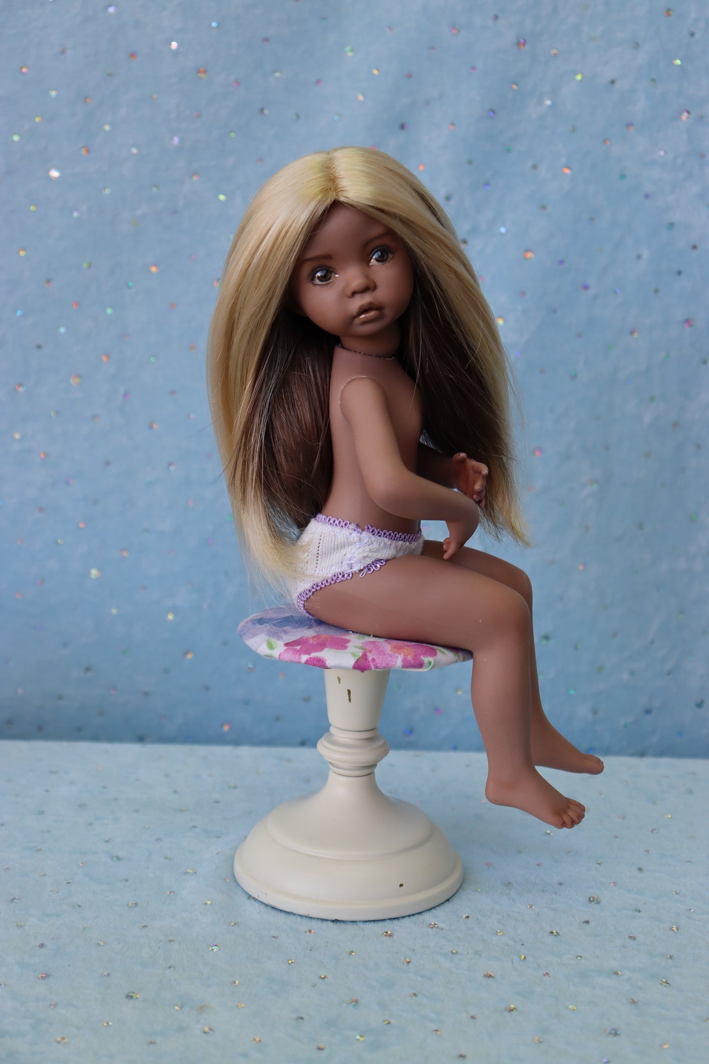 Precious - OOAK - 11" Porcelain Doll - from Dianna Effner mold - MAFD