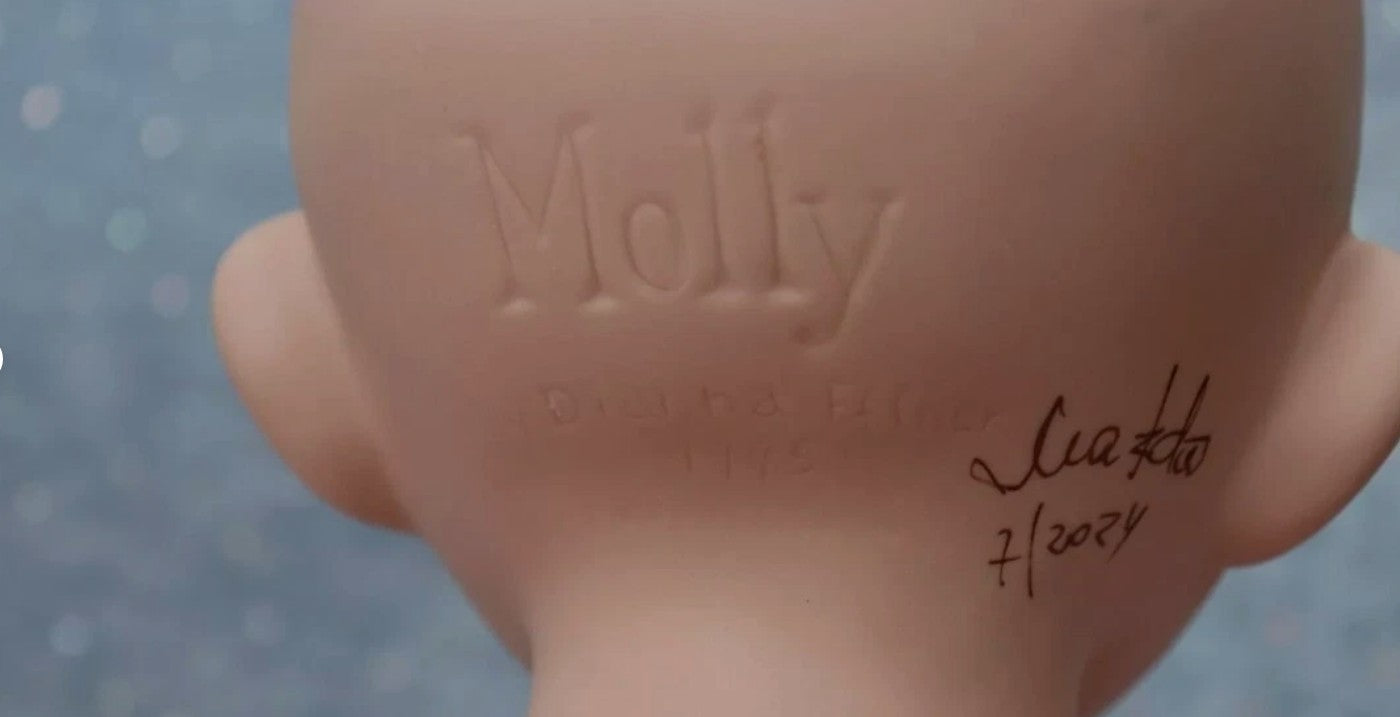 Molly - OOAK - RARE 26" Height - Porcelain Doll - from Dianna Effner mold - MAFD