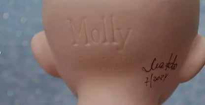 Molly - OOAK - RARE 26" Height - Porcelain Doll - from Dianna Effner mold - MAFD