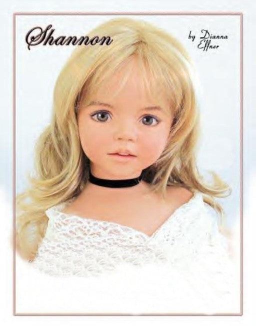 Shannon - 17" - Porcelain Doll Kit - from Dianna Effner mold