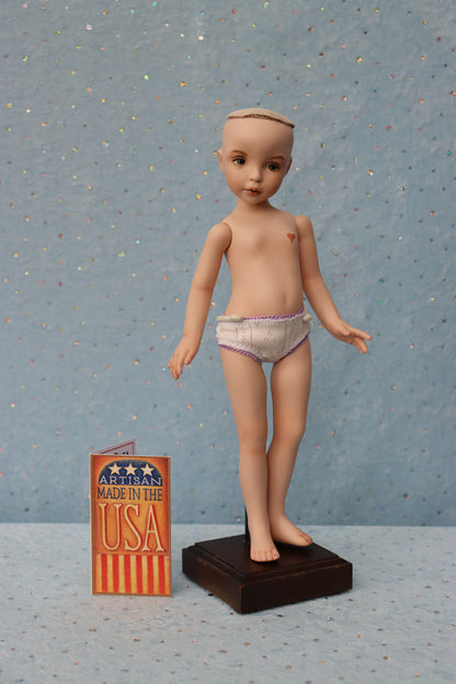 Tina - OOAK - 12" Porcelain Doll - from Dianna Effner mold - MAFD
