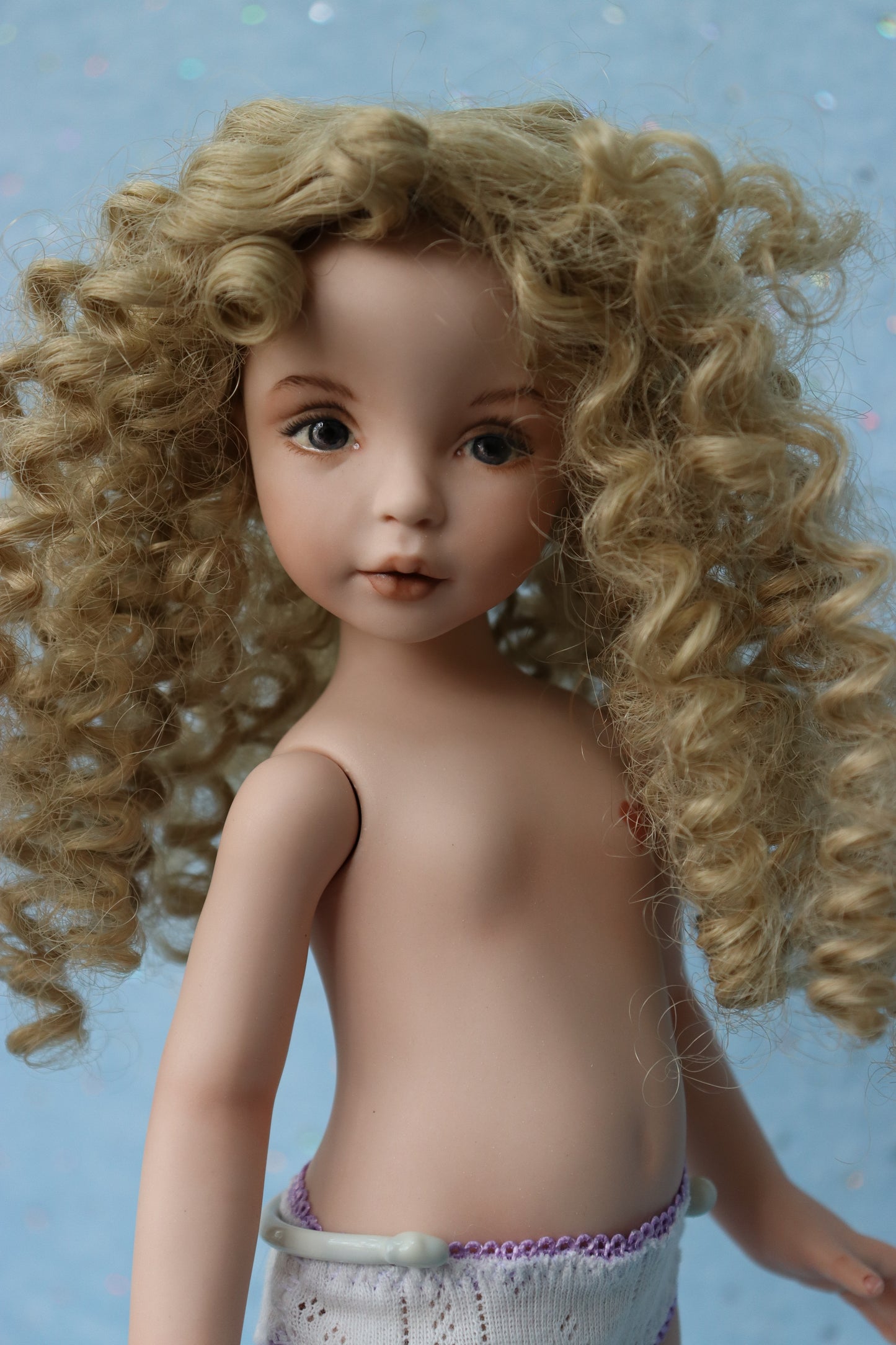 Tina - OOAK - 12" Porcelain Doll - from Dianna Effner mold - MAFD