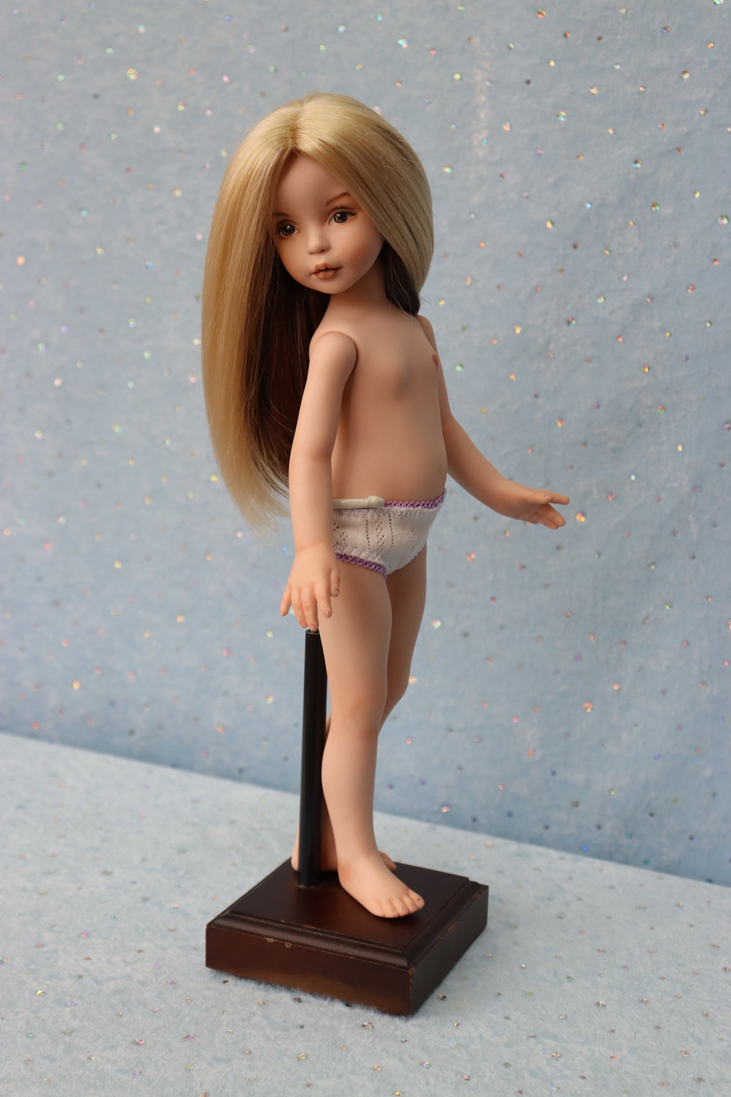 Tina - OOAK - 12" Porcelain Doll - from Dianna Effner mold - MAFD
