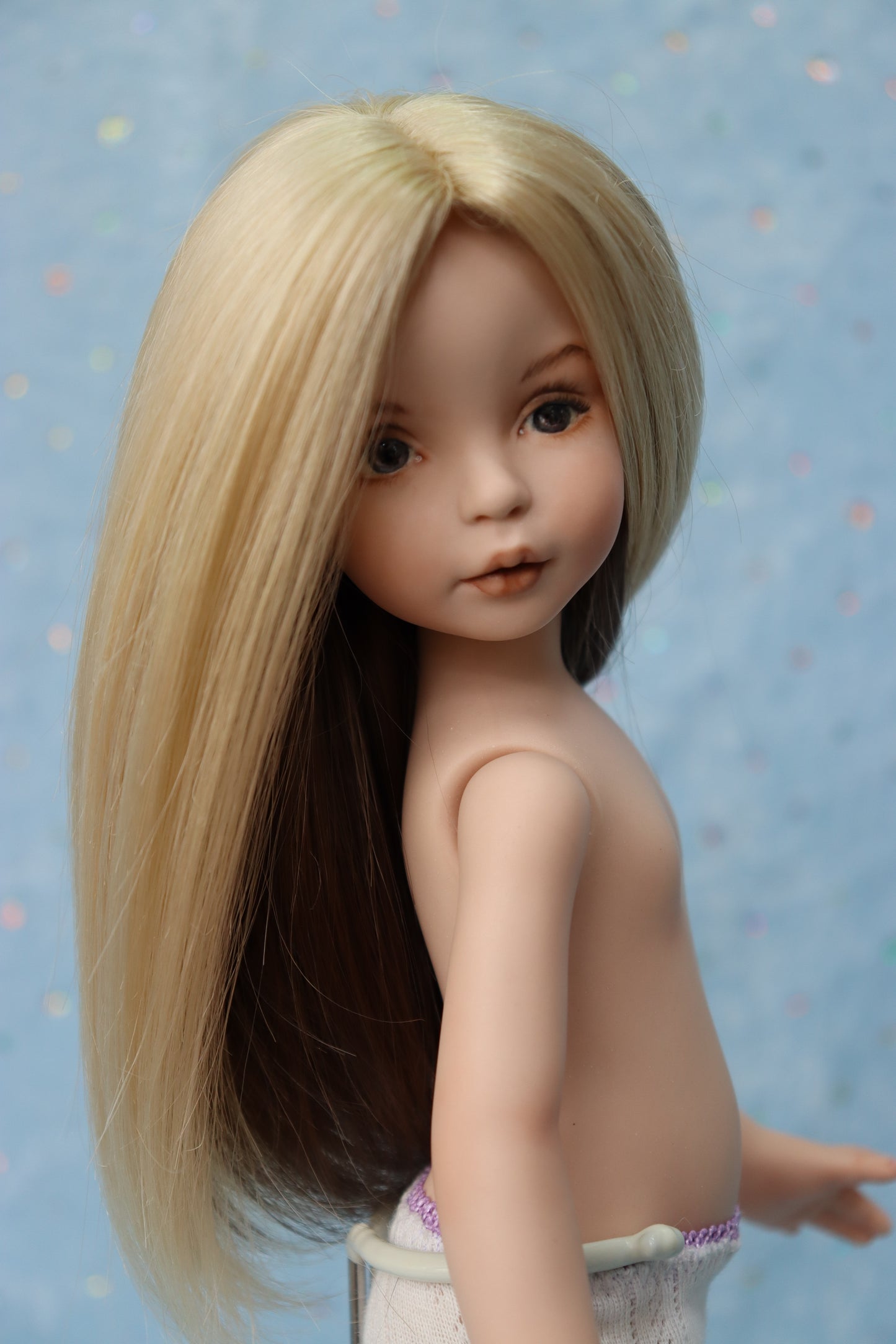 Tina - OOAK - 12" Porcelain Doll - from Dianna Effner mold - MAFD