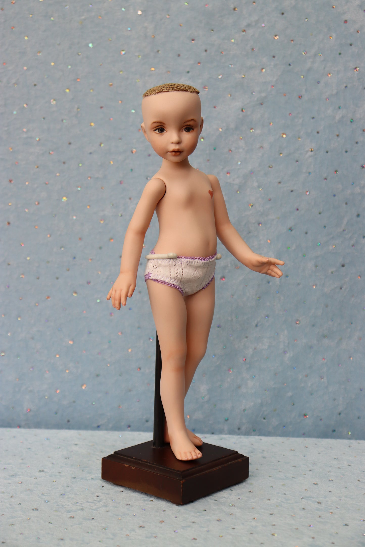 Tina - OOAK - 12" Porcelain Doll - from Dianna Effner mold - MAFD