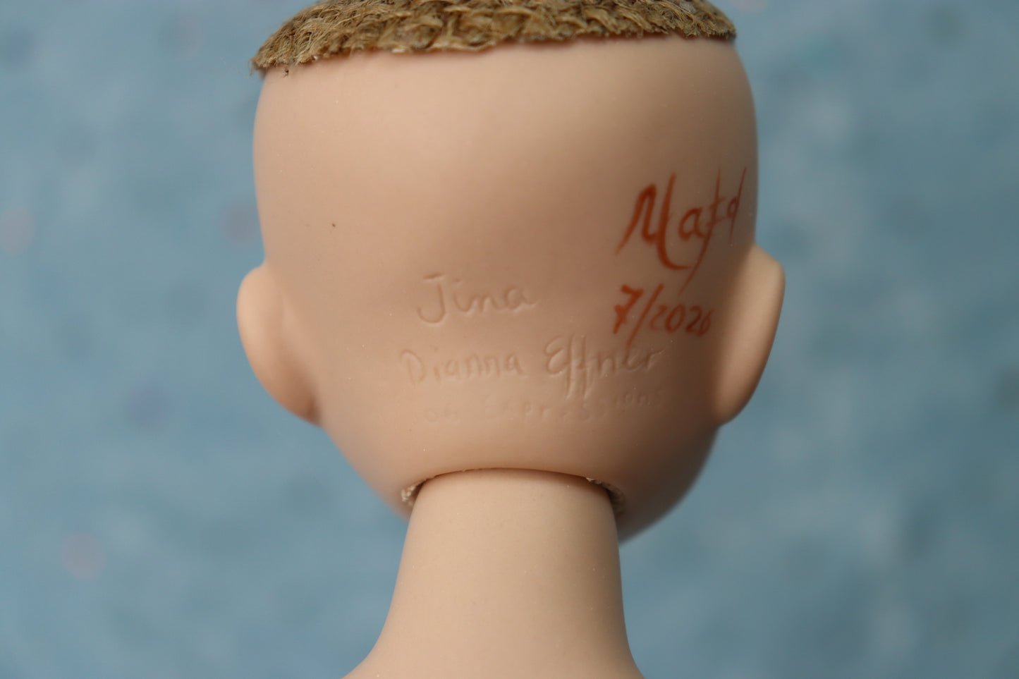 Tina - OOAK - 12" Porcelain Doll - from Dianna Effner mold - MAFD