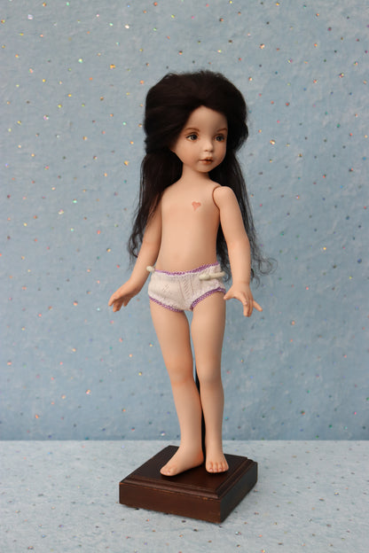 Tina - OOAK - 12" Porcelain Doll - from Dianna Effner mold - MAFD