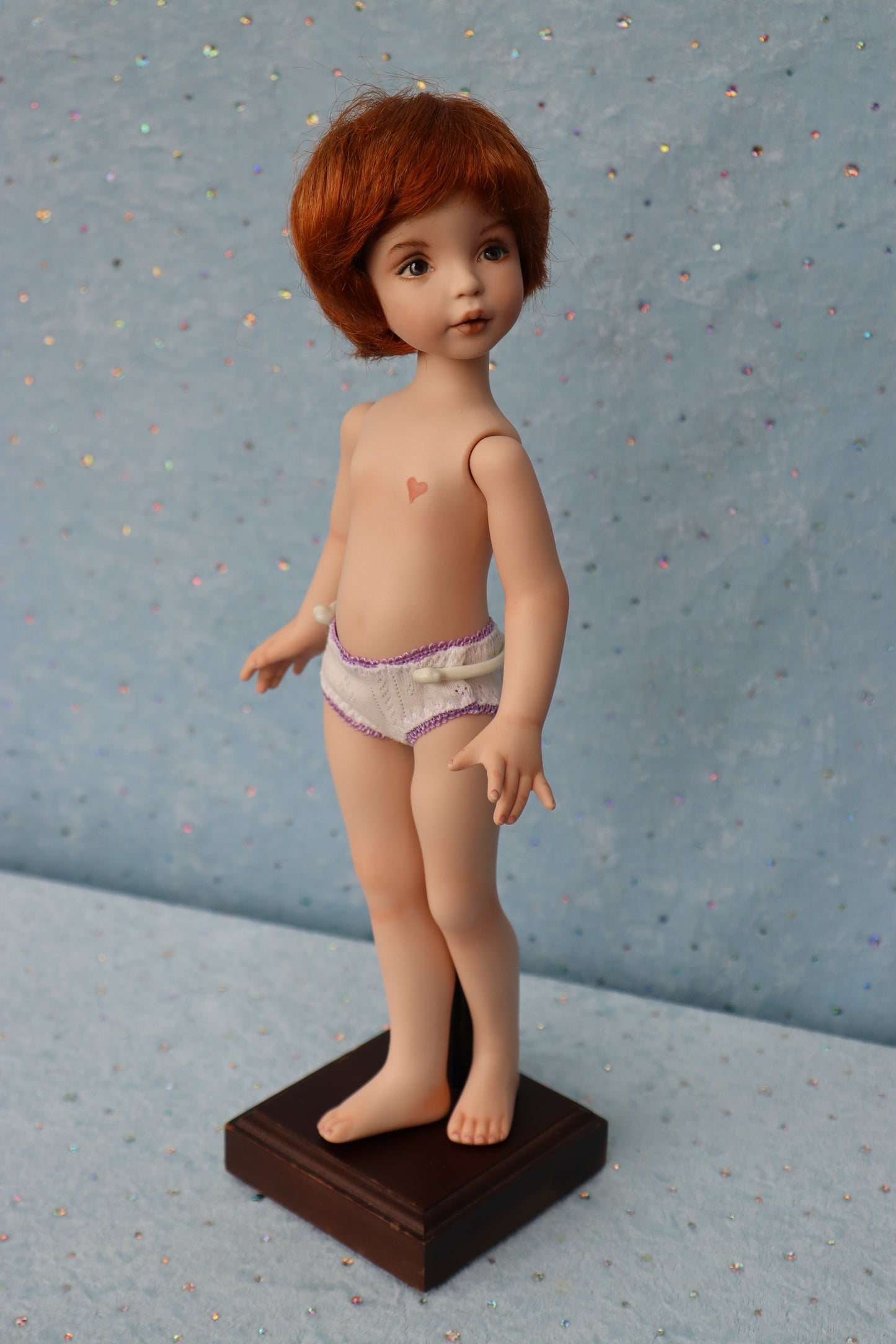 Tina - OOAK - 12" Porcelain Doll - from Dianna Effner mold - MAFD