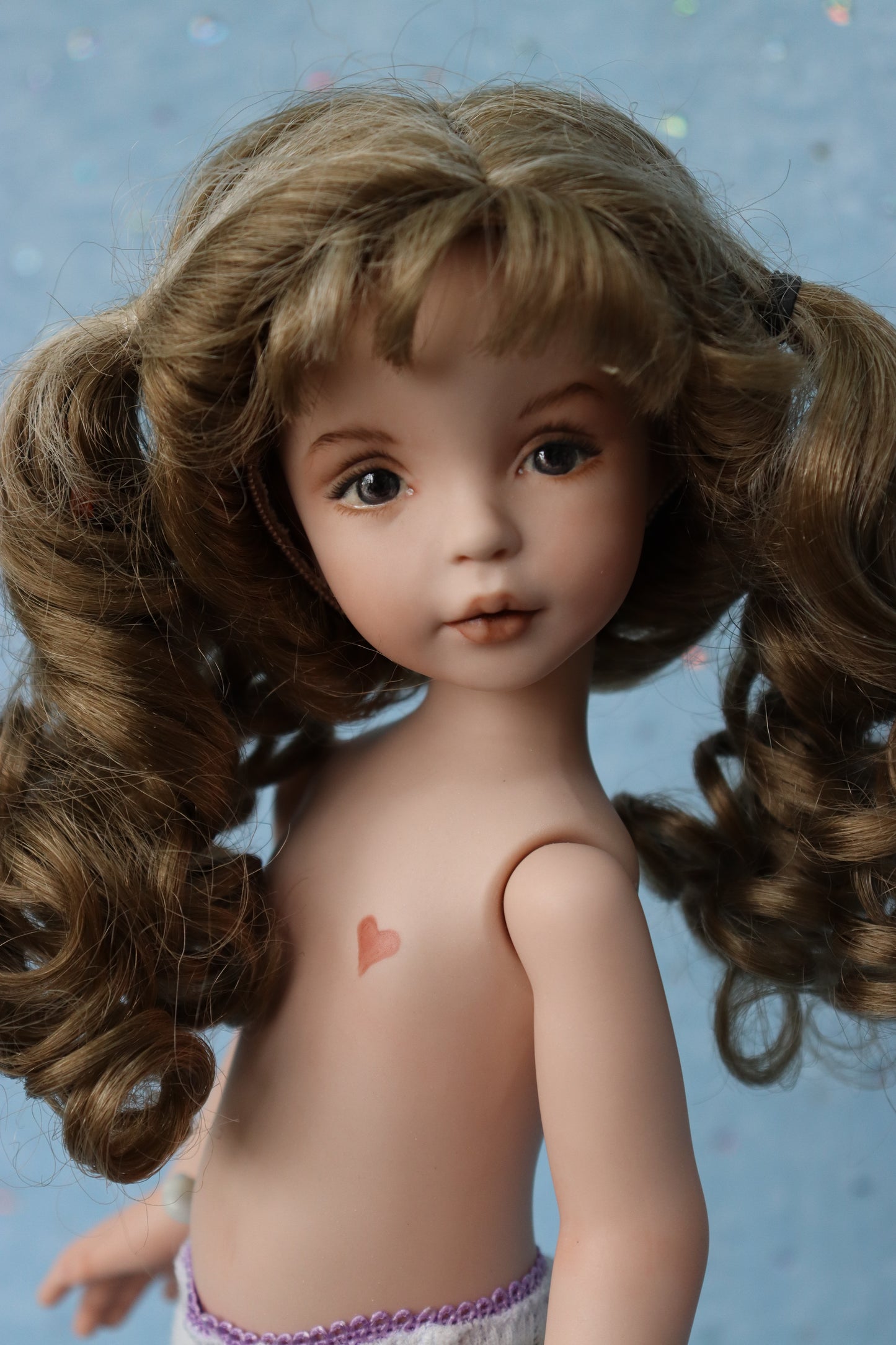 Tina - OOAK - 12" Porcelain Doll - from Dianna Effner mold - MAFD